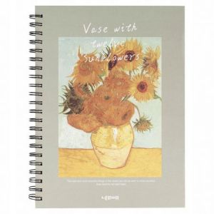 Kołoszkicownik Lenwa A4/40/160g V. van Gogh Słoneczniki